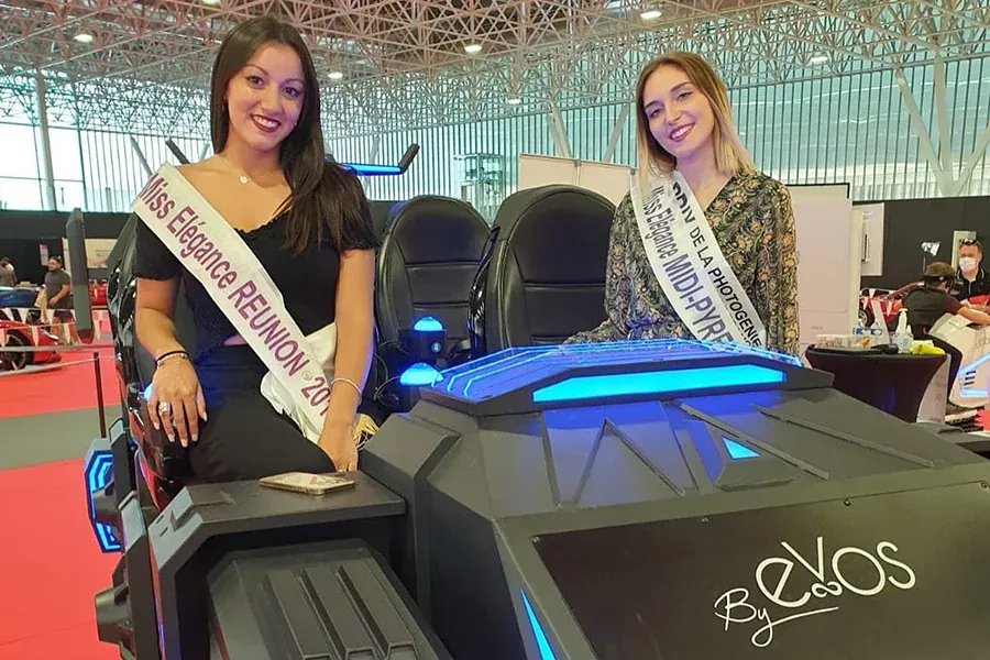 Animation réalité virtuelle By Evos déployée lors d'un événement en Occitanie