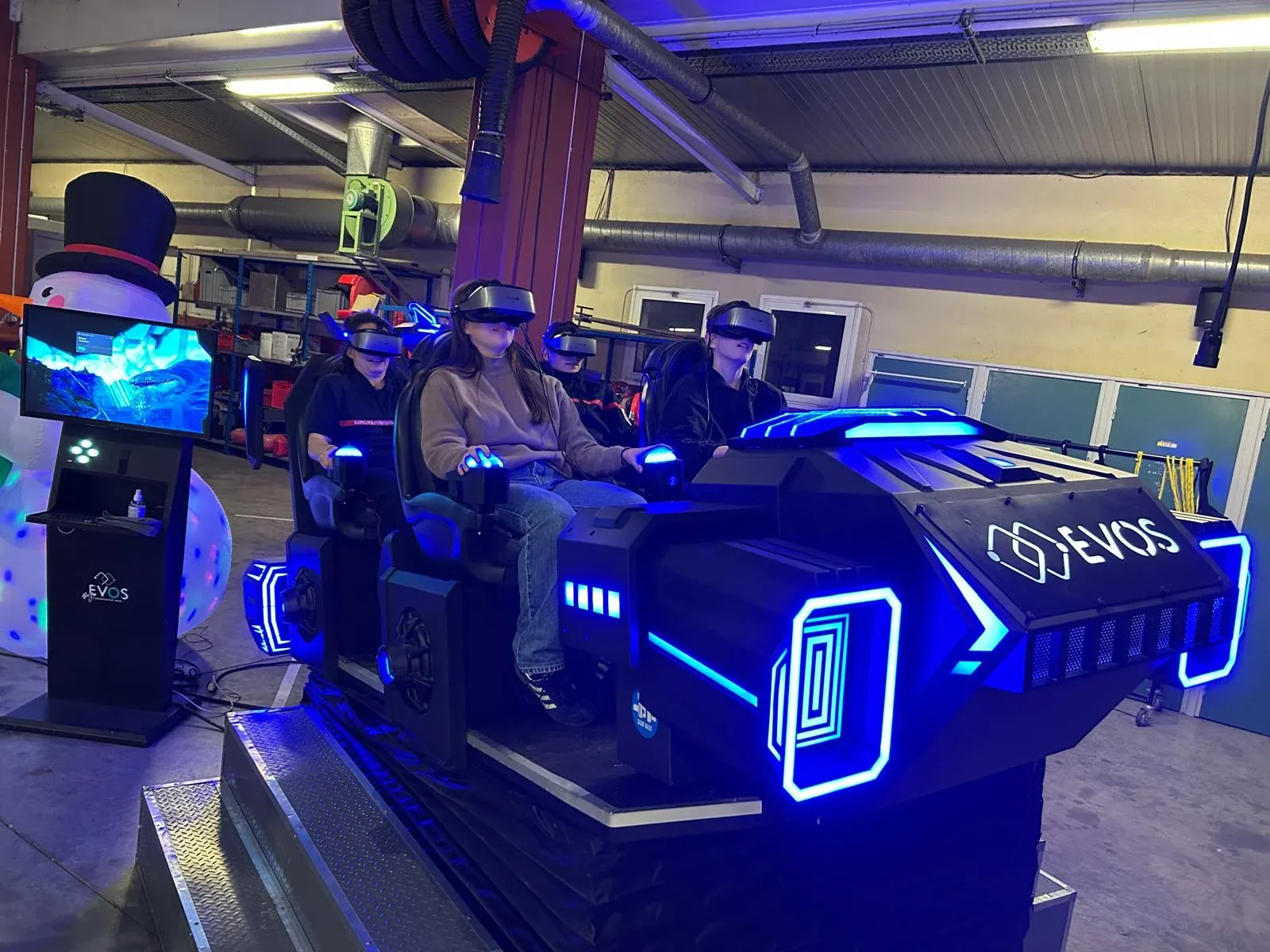 Animation VR avec simulateur lors d'un événement d'entreprise