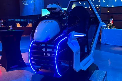 Simulateur scooter des neiges VR By Evos