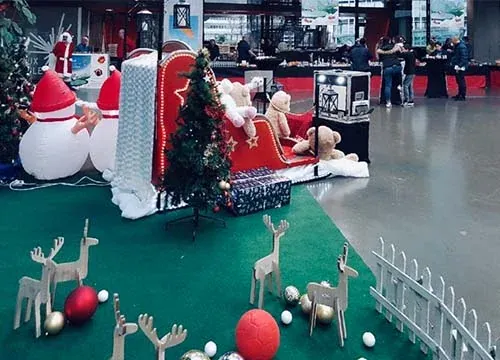 Simulateur traîneau du Père Noël VR By Evos