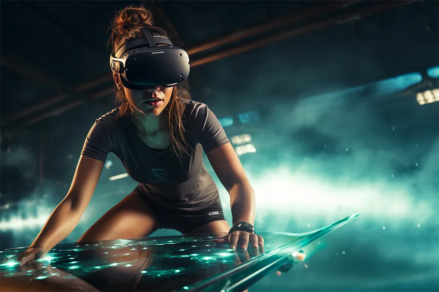 Surf VR entraînement