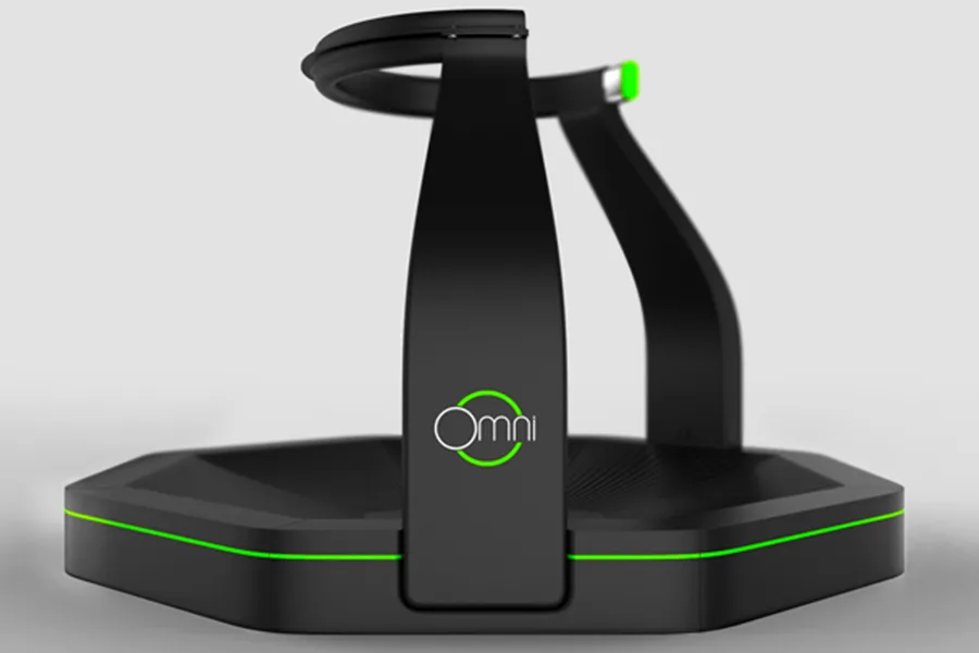 Plateforme omnidirectionnelle VR compacte pour usage domestique et gaming immersif