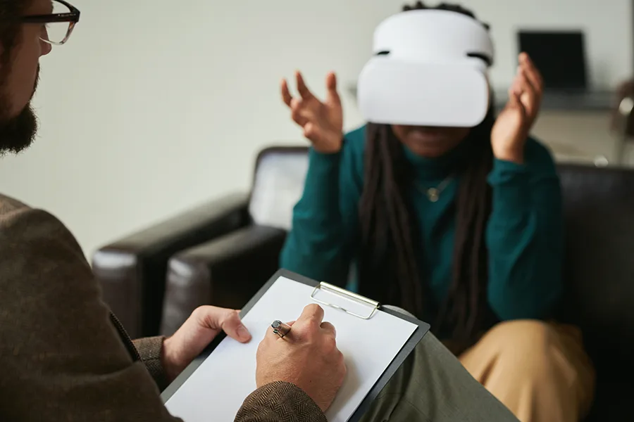 Thérapie par réalité virtuelle TERV