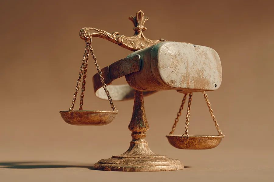 La VR dans les tribunaux américains