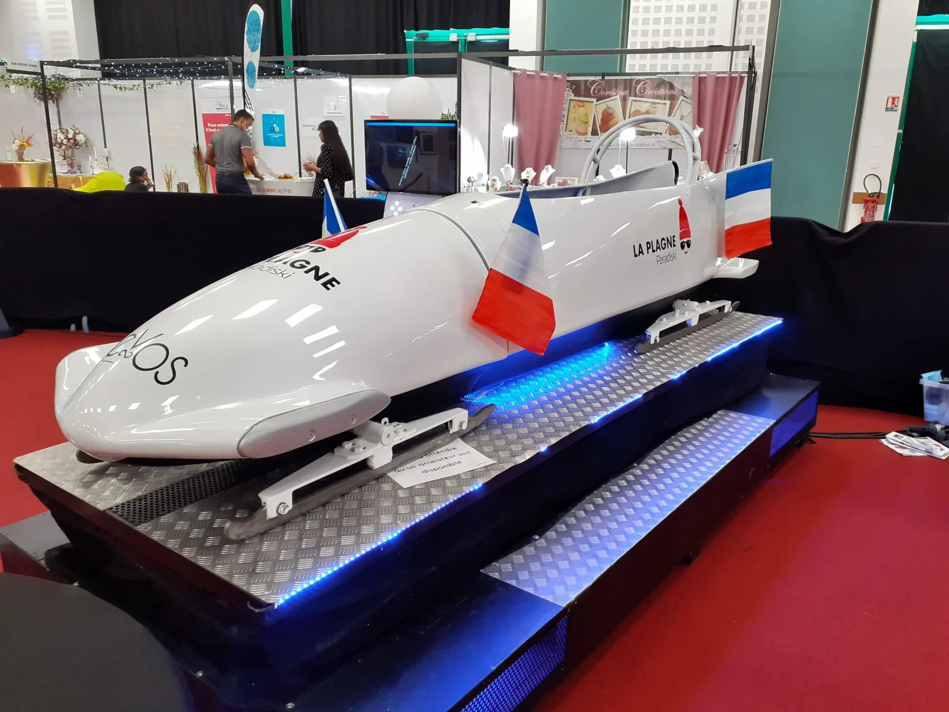 Simulateur bobsleigh VR 2 places pour vos événements