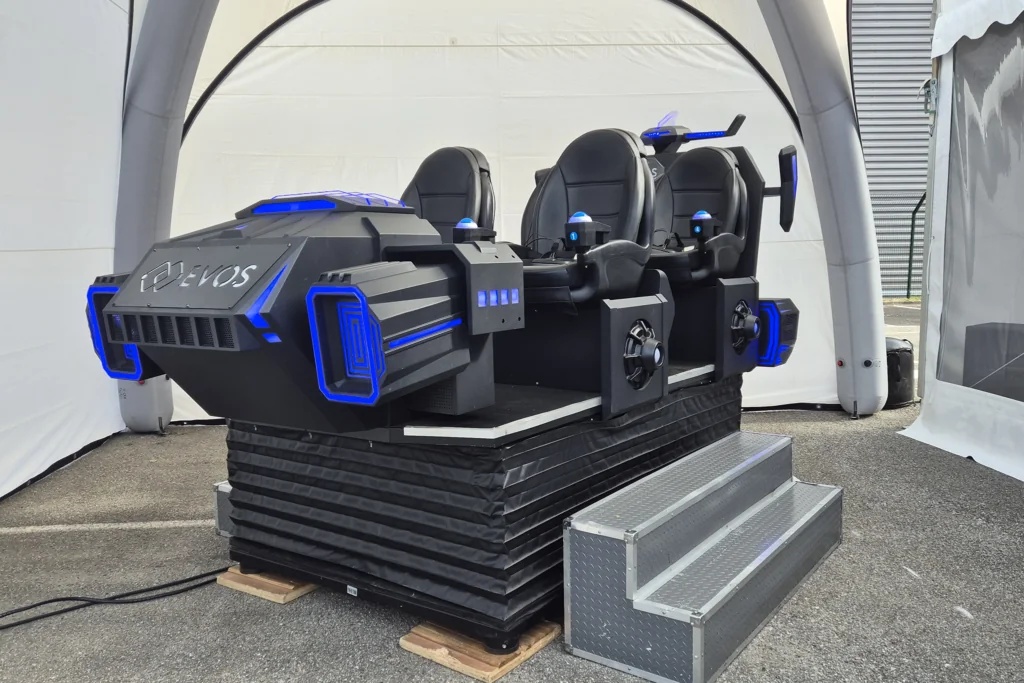 Simulateur navette VR 4 places pour vos événements