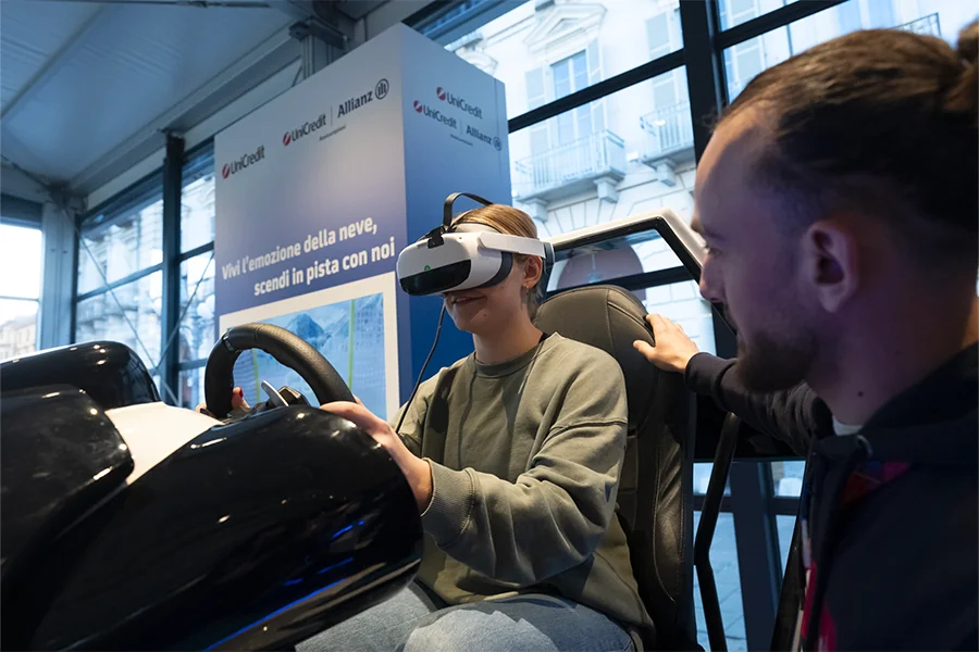 Animation kart VR By Evos à Turin en Italie